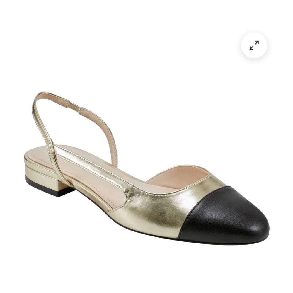 Mark Fisher Dela Pointy Toe Slingback Flats Women’s Dress Shoes Size 7.5 - Picture 2 of 9